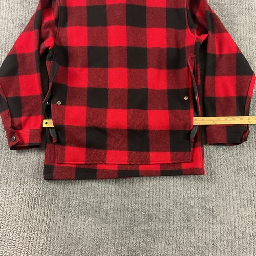 Pendleton Mackinaw Cruiser Jacket Mens Small Wool Plaid Coat Field Hunt - Picture 10 of 10