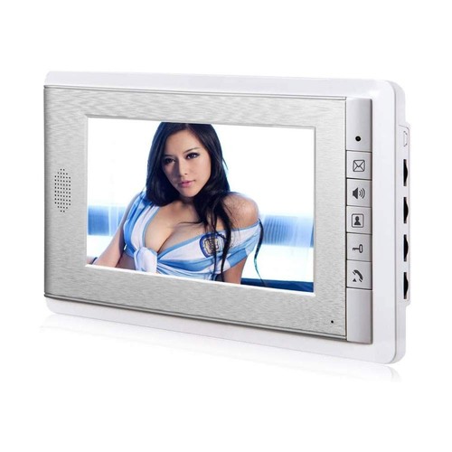 3 Units Apartment Video Intercom System, 7 Inch Monitor Wired Video Doorbell ... - Picture 6 of 8