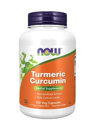 NOW FOODS TURMERIC CURCUMIN 120 CAPSULES
