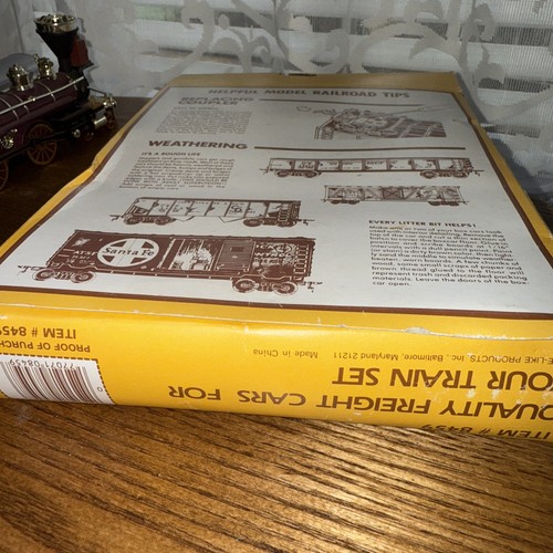 🚂 NEW Pack of 3 Life-Like Trains HO Scale Fast Freight Freight Cars #8459 NIB - Picture 7 of 7