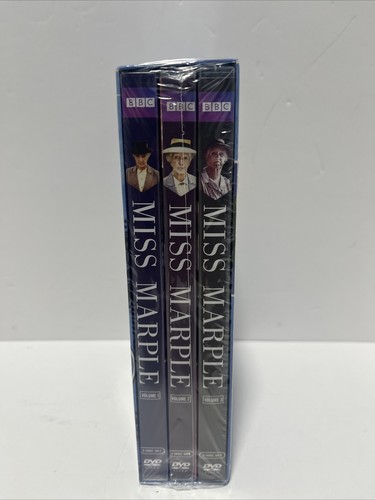 Miss Marple Complete Collection Vol 1-3 9-Disc DVD Set 2015 Sealed. - Picture 2 of 8