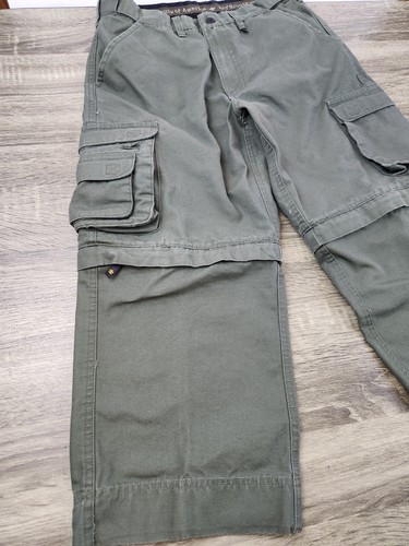 Pantalones Uniforme Convertibles Boy Scouts Of America Juvenil Talla Mediana Verde Carga - Imagen 3 de 10
