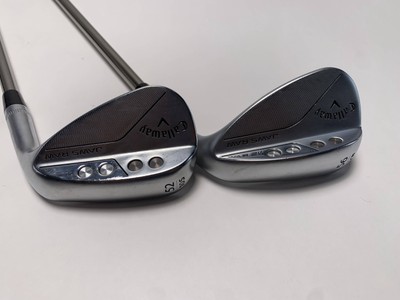 Callaway Jaws Raw Chrome Wedge Set 52* 10 | 56* 12 Recoil