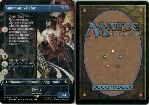 MTG Final Fantasy FIC COMMANDER DECK PICK CARD EXTENDED ART/BORDERLESS FOIL/NON - Picture 15 of 48