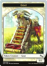 1x Goat Token *FOIL* - NM - Unstable - SPARROW MAGIC