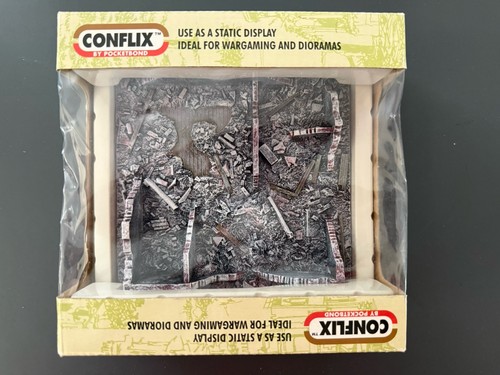 Ruinas de campo de batalla de Netflix uso como pantalla estática ideal para dioramas de Wargaming - Imagen 1 de 9