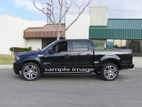 2015-2020 Ford "F150" Front + Rear Red MGP Brake Disc Caliper Covers Electric - Bild 9 von 10