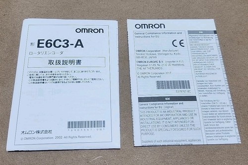 *NEW* Omron E6C3-AG5C-C Absolute Rotary Encoder 12-24Vdc 256 P/R + Warranty!  - Picture 7 of 8