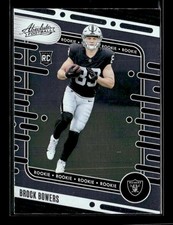 2024 Panini Absolute #113 Brock Bowers Rookie Retail Las Vegas Raiders