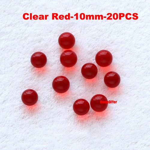 5-12mm Colour Glass Marbles Bead Round Solid Balls Fish Tank Vase Toy Decorative - Picture 44 of 62