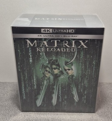 The Matrix Reloaded 4K - One Click Box - MantaLab - Bluray Steelbook - NEU & OVP