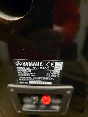 YAMAHA NX-E400 speakers Piano Black Gloss Finish - Picture 5 of 7