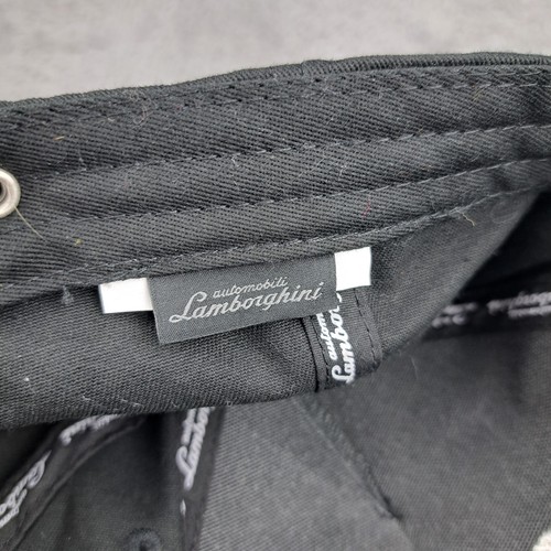 Automobili Lamborghini Mütze Kappe Riemen hinten schwarz bestickt authentisch offiziell - Bild 12 von 12