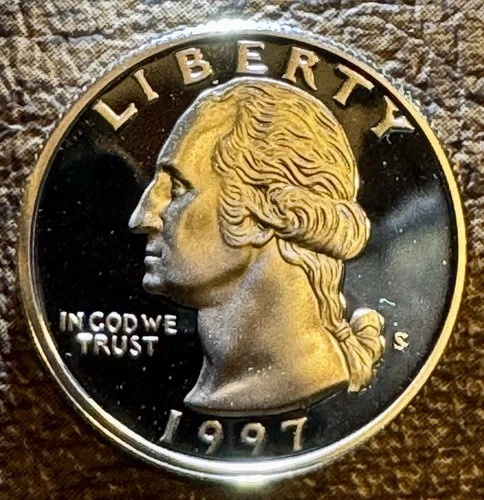 1997-S Washington Quarter Proof — photo from another recent sale