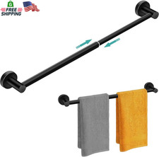 Mgahyi Towel Racks for Bathroom-Adjustable Towel Holder(13.18Inch-24Inch) Sturdy
