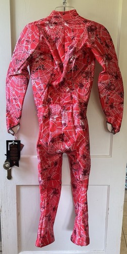 NWT Spyder Comp GS Ski Race Suit Padded Claret Print Men’s XL Retail $450 - Picture 2 of 9