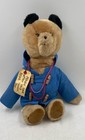 Vintage 1975 Eden Toys Multicolor Paddington Collectible Plush Bear