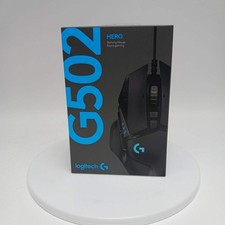 New Logitech G502 Hero Black 910-005469 For PC and Mac