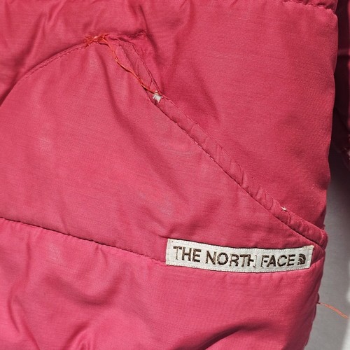 Vintage The North Face Women's Medium Puffer Jacket Made in USA Pink - Picture 2 of 10