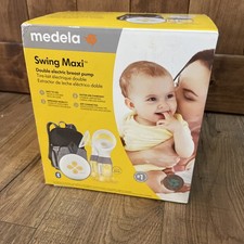 NEW Sealed MEDELA Swing Maxi Portable Double Electric Breast Pump Breastfeeding
