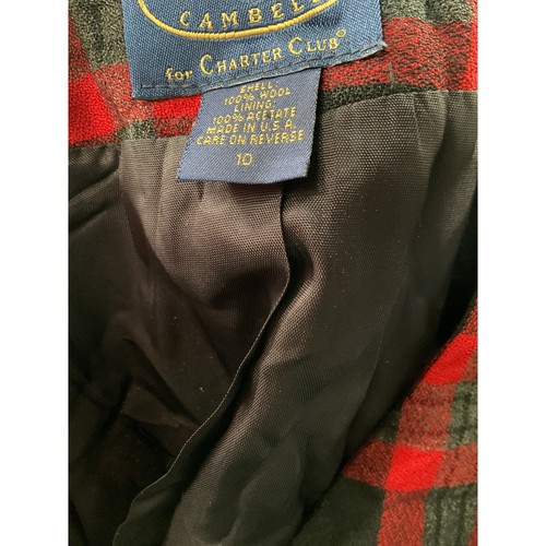 Charter Club rote Wollbluse Größe 10 - Bild 3 von 4