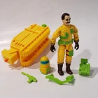 Hasbro 1991 GI Joe Eco-Warriors Clean-Sweep Action Figure 3.75" VTG Complete