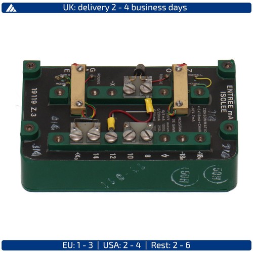 383 293-01 FISHER, 383 293-01 Fisher Controls Unit: E: 0/5v-S 0/10V Automatio... - Picture 8 of 12
