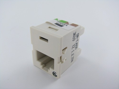 Ortronics OR-TJ600 TracJack CAT6 Jack Fog White ~STSI - Picture 3 of 3