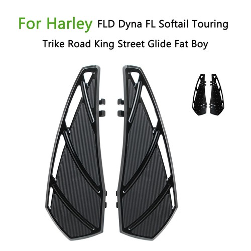 Pedana Rider Floorboard per Harley Trike Road King Road Glide Softail FLD Dyna - Picture 1 of 9