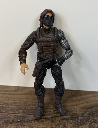 Marvel Legends Winter Soldier Bucky 6" Figur Mandroid Wave lose ohne Zubehör