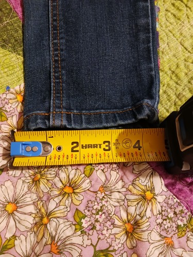 Ladies Mudd Dark Washed Whiskered Super Skinny Jeans Size 0 - Picture 13 of 13