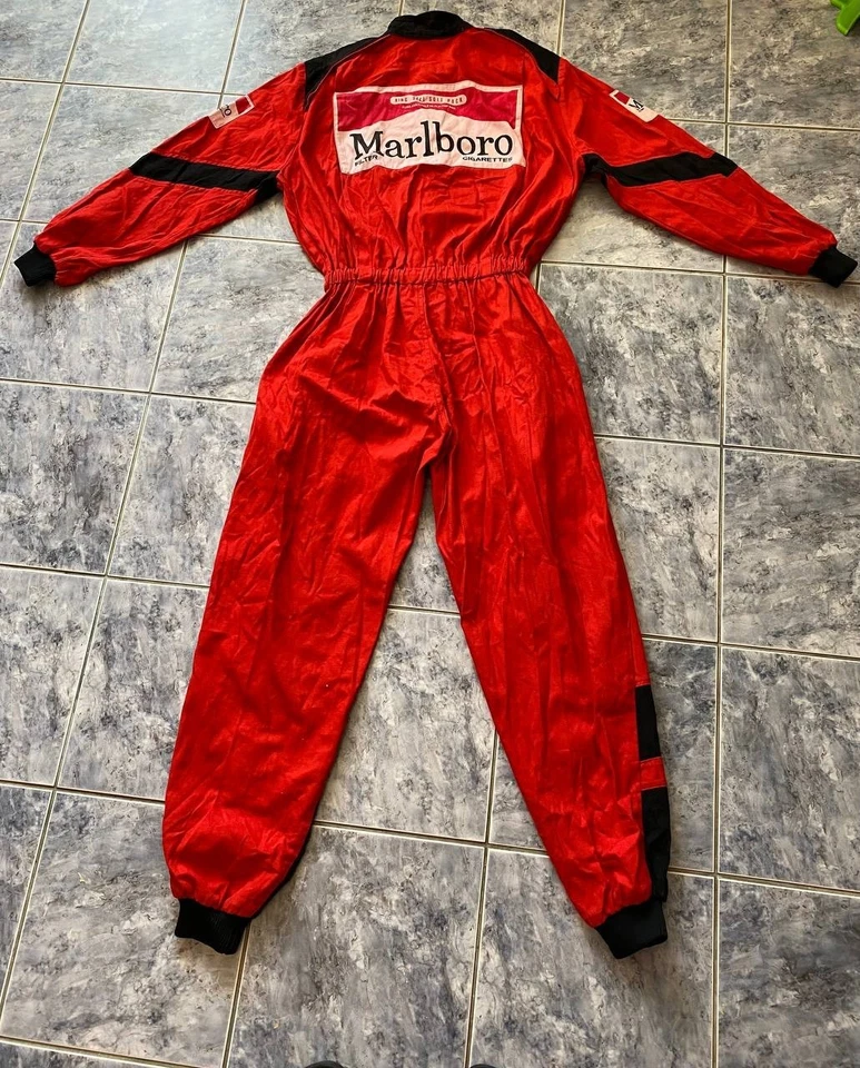 Raro Mono Chaqueta Malboro Ferrari Michael Schumacher F1 Racing Años 80 De Colección Foto 2 de 4