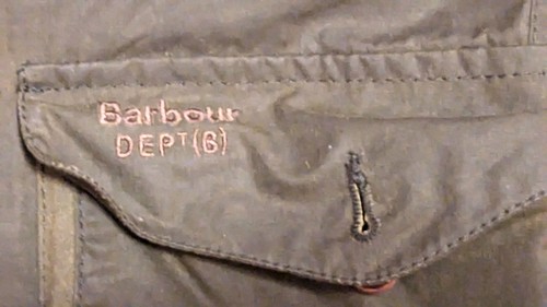 BARBOUR Dept B Beacon Sports Commander Wax Waterproof SkKYFALL XL Jacket Coat - Picture 6 of 13