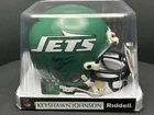 Keyshawn Johnson Signed New York Jets Riddell Mini Helmet - Five Star Certified