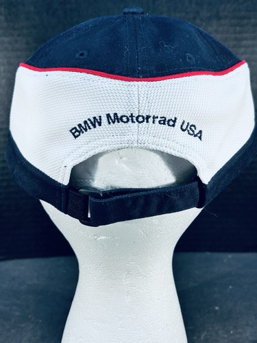 NEU Baseballmütze bestickt blau, rot & weiß BMW Logo Riemen hinten verstellbar - Bild 4 von 9