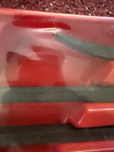 Rare NOS Snap On 4 Pc Black  Hard Grip Prybar Set NEW SPB704 🔥old Style - Bild 4 von 7