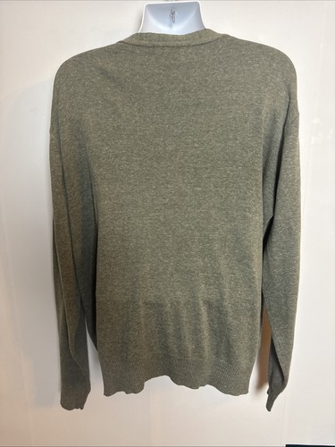 US Polo Assn Mens Cardigan Sweater Size XXL Gray  Button Up Academia Preppy - Picture 4 of 10