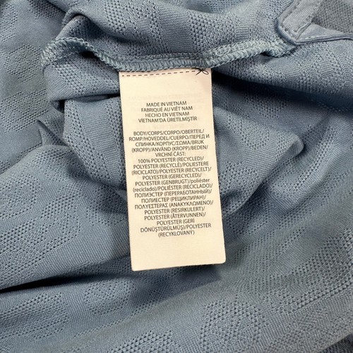 RLX Ralph Lauren Polo Shirt Men's Medium Motorcycle Print Blue Short Sleeve - Picture 7 of 8