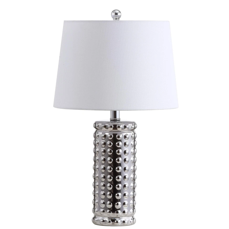 Lighting Collection Harlee Modern Industrial Chrome 23-inch Bedroom Living Ro... - Image 3 of 4