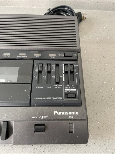 Grabadora transcriptora de cinta de casete estándar Panasonic RR-830 VSC - probada - Imagen 3 de 8