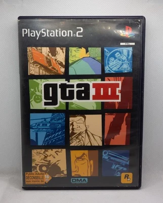 Grand Theft Auto III ( Sony Playstation 2, PS2) 2001 DMA Design CIB PAL FRA - Photo 1/4