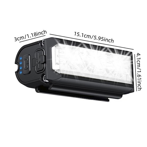 Waterproof Super Bright LED Bike Light USB Rechargeable Bicycle Front Headlight✔ - Picture 14 of 18