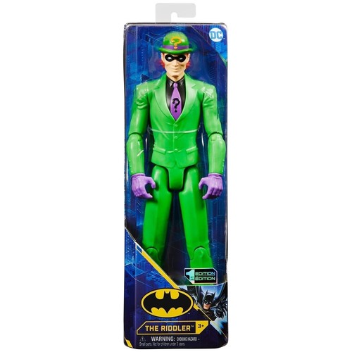 Batman 12-inch The Riddler Action Figure, Kids Toys for Boys Aged 3 and up - Picture 2 of 6