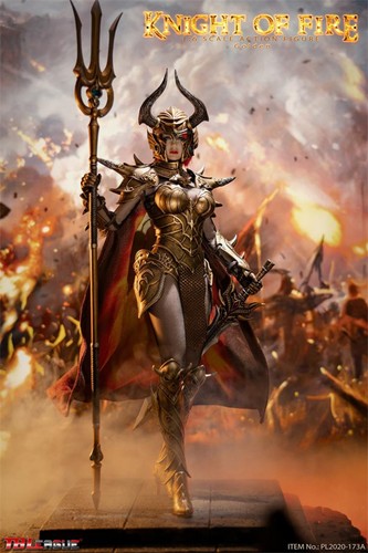 TBLeague Knight Of Fire - Golden 1/6th Collectibles Action Figure Model New - Picture 2 of 10