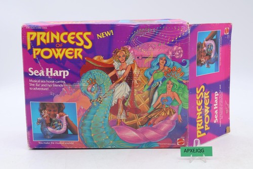 Sea Harp 100% Complete She-Ra Princess Of Power 1985 Mattel Collector's Case - Picture 7 of 10