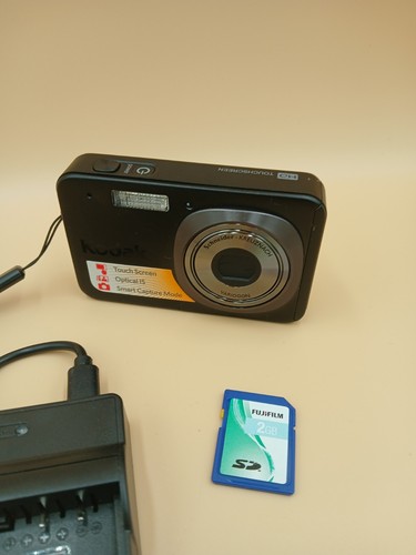 Kodak Digital Camera EasyShare V1273 12.0MP Black Tested 2gb - Picture 2 of 10