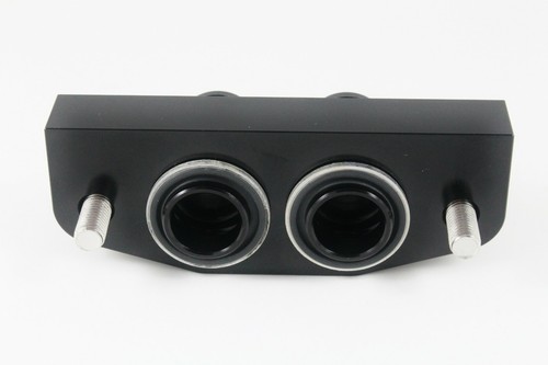 LS3 LS7 LS9 LT1 LT4 LT5 Dry Sump Oil Line Pan Adapter w/ -12 AN Fittings Z06 ZR1 - Picture 3 of 4