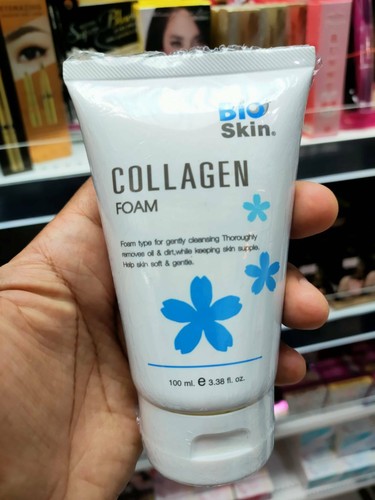 Bio Skin Collagen Foam Cleansing Foam Facial Cleanser 100 ml. 3X - Picture 5 of 7