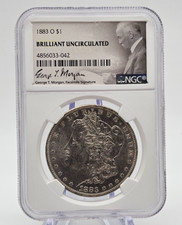 1883-O $1 Morgan Silver Dollar Brilliant Uncirculated