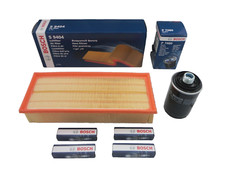 Kit tagliando filtro aria olio candele Audi A3 1.8 TFSI dal 2006 al 2012 BOSCH